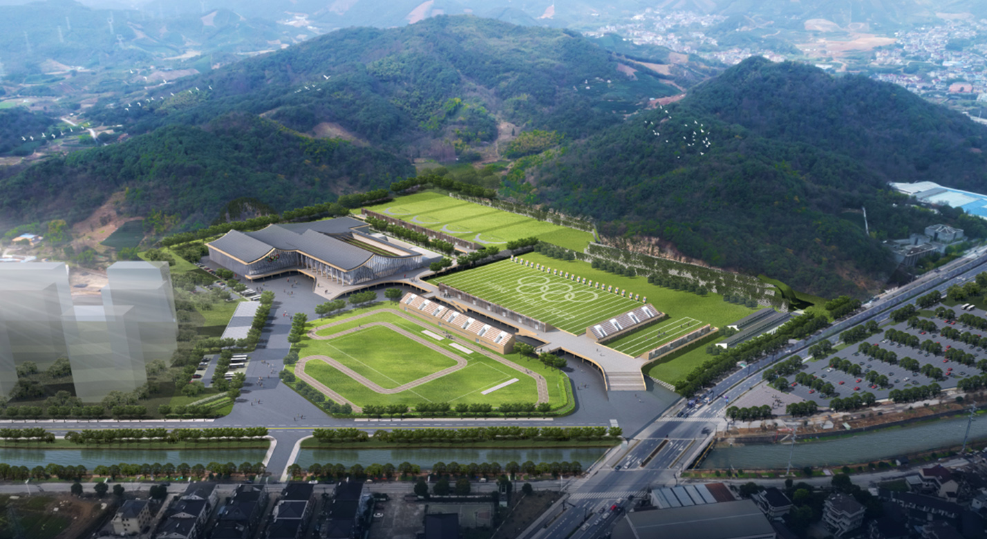 杭州富陽區亞運射擊射箭現代五項館PPP項目工程